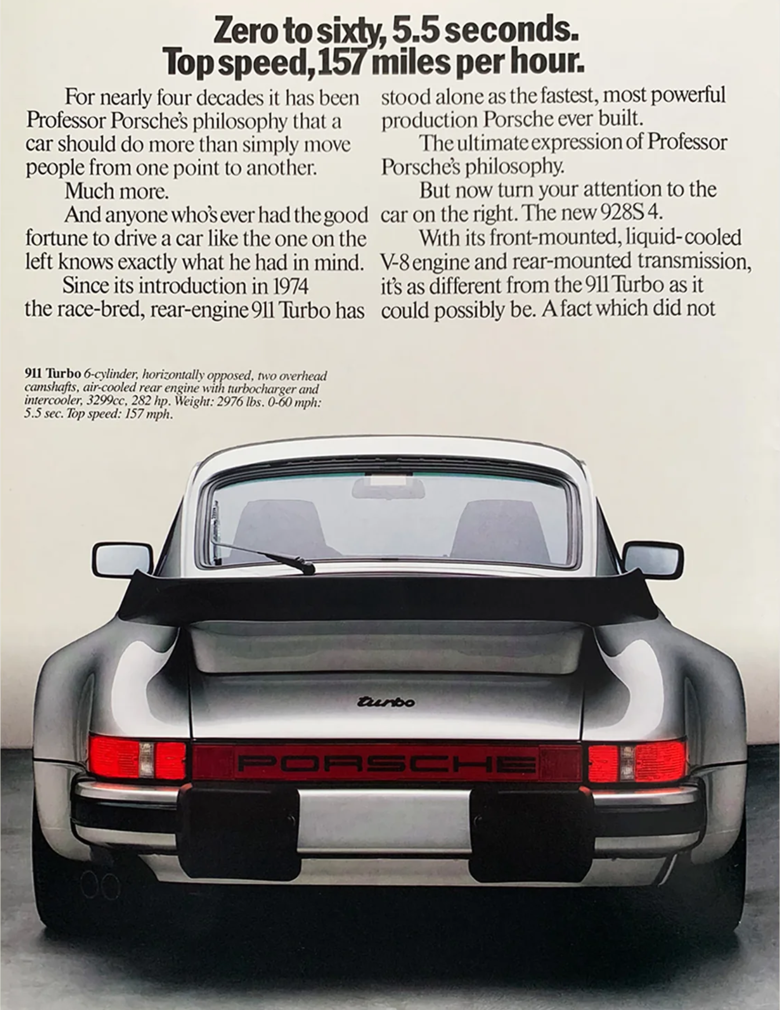 Spirit Drive vintage car advertisement sample